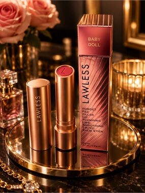 LAWLESS Baby Doll Tinted Balm Stick - Rose Pink